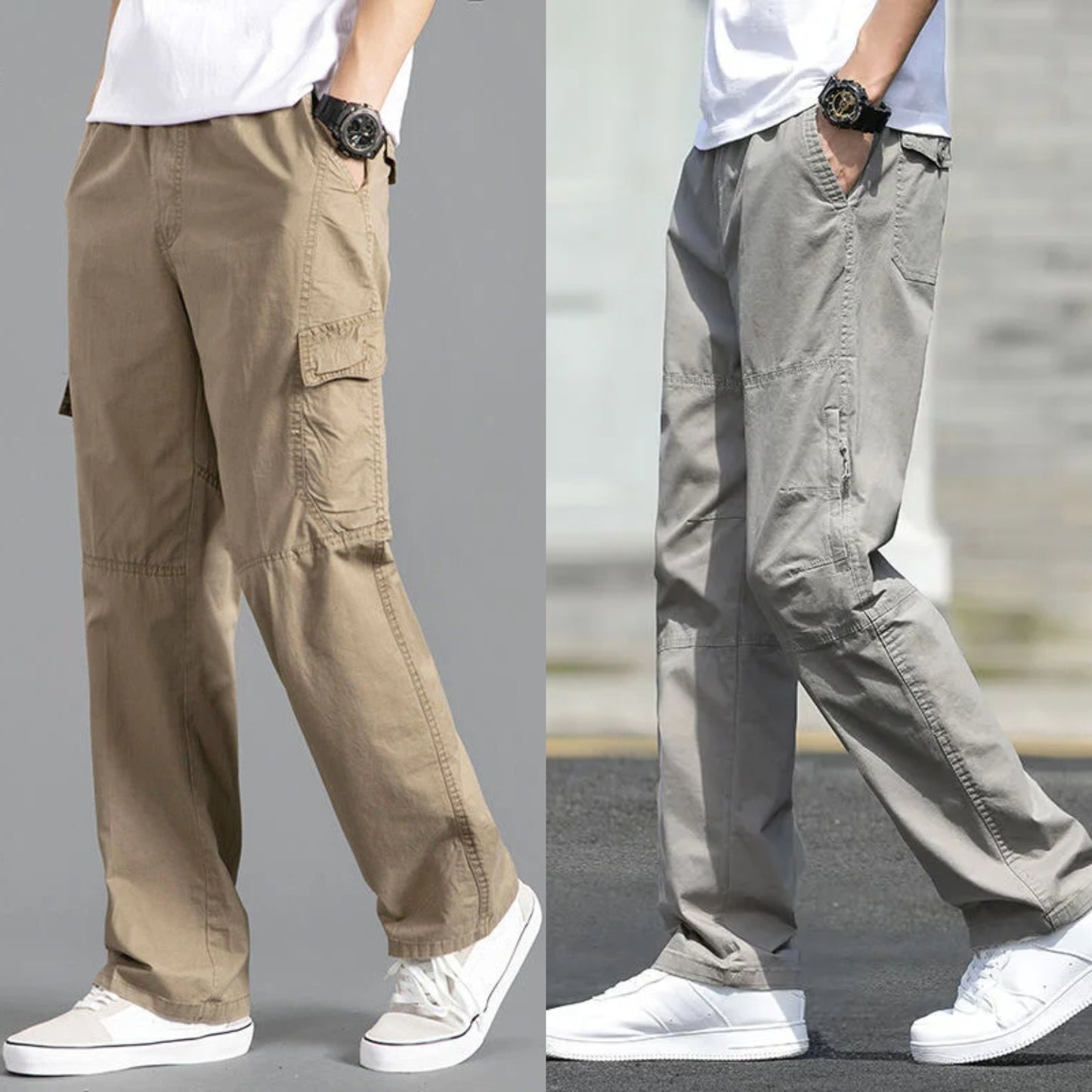 Men's Cargo Pants (Pack of 2)