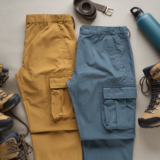 Men's Cargo Pants Bundle - Pack of 2