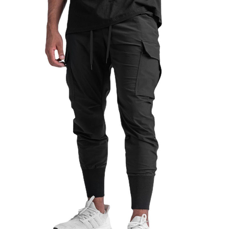 Quick Dry Breathable Multi Pocket Sports Cargo Pants (Pack of 2)