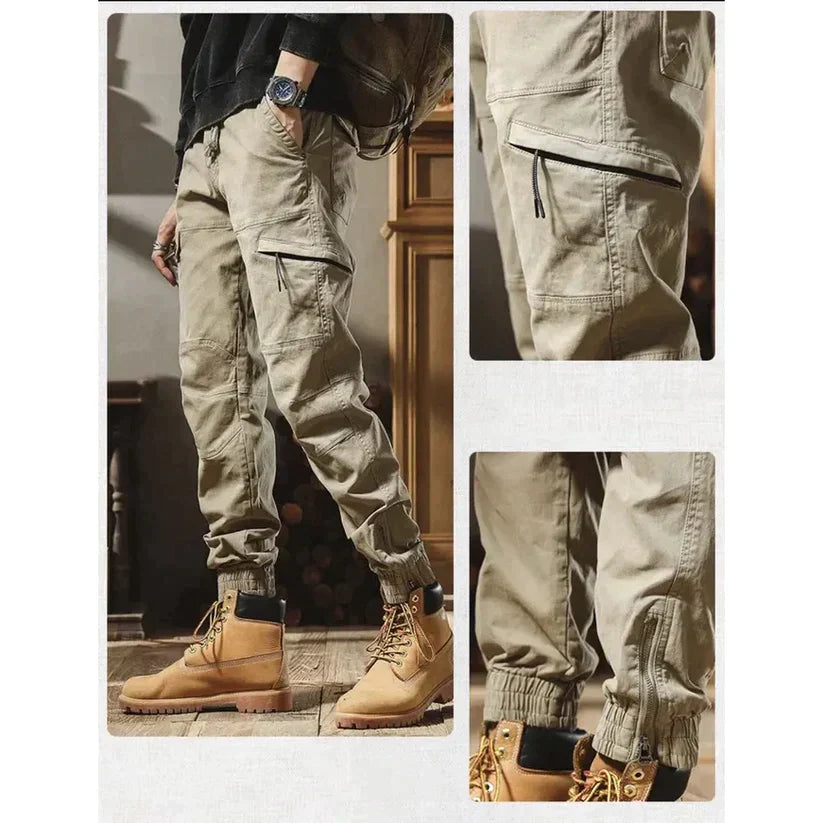 🔥FINAL DAY SALE 70% OFF🔥Men Trendy Cargo Trousers with Box Pockets [Pack of 2]