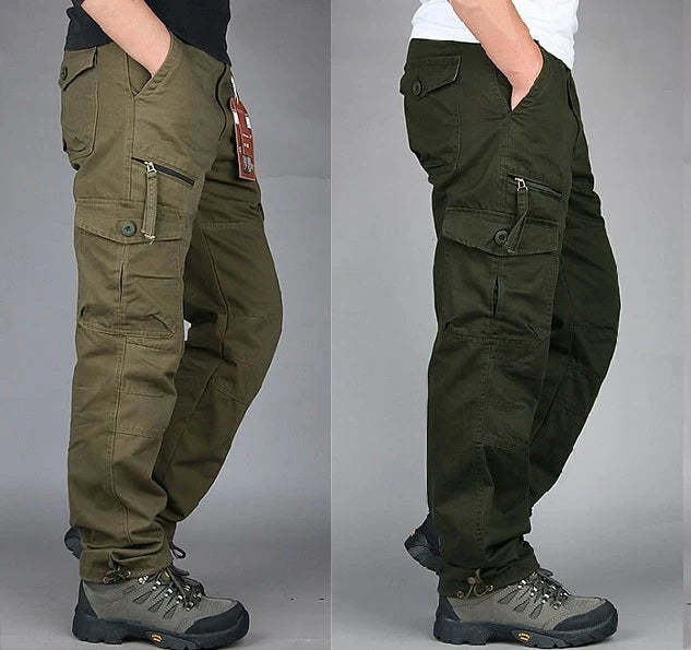 MEN SUMMER CARGO TROUSERS (PACK 2)